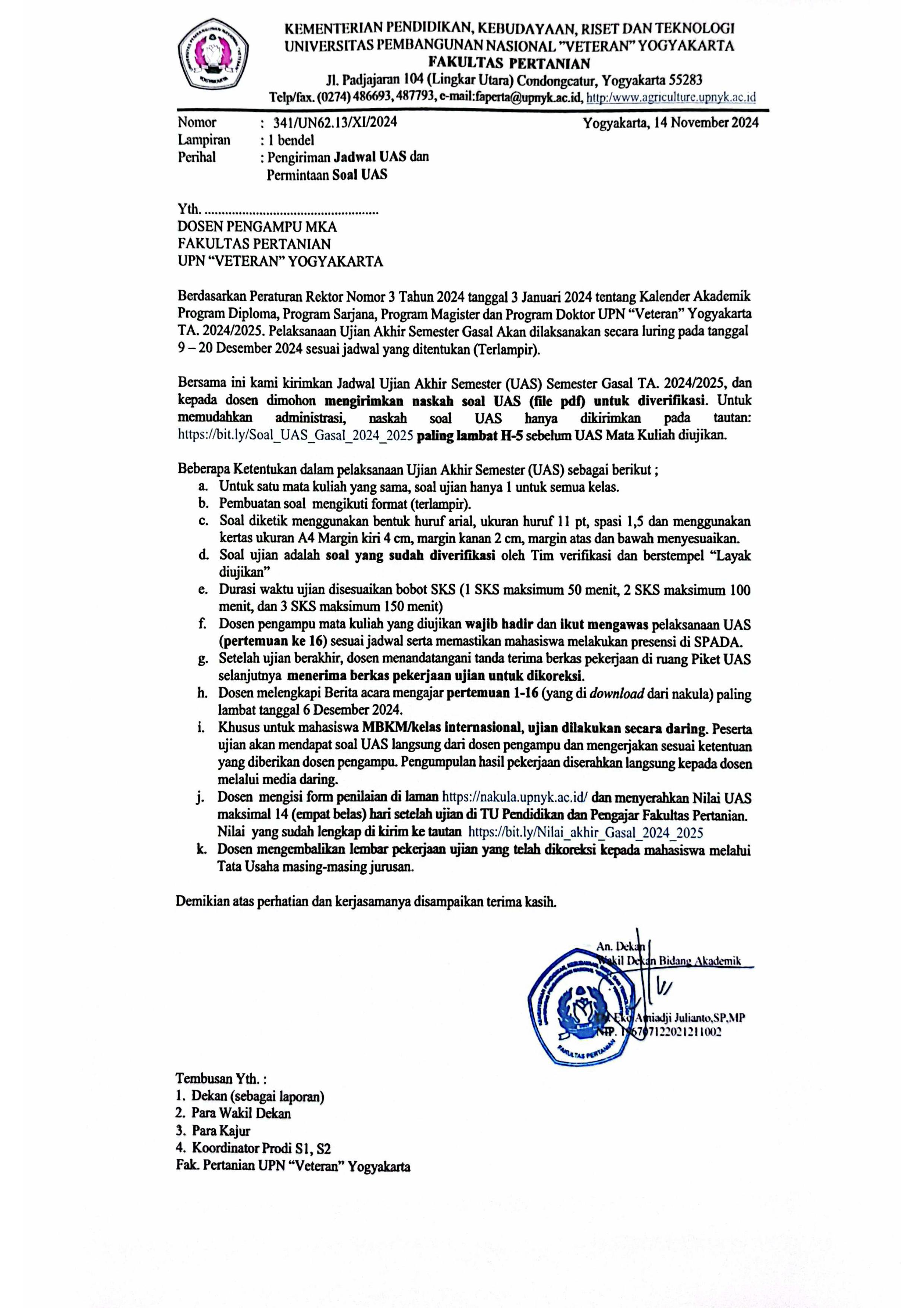 Program Studi Ilmu Tanah